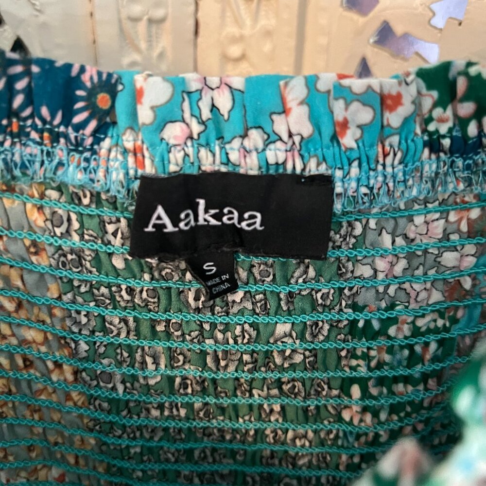 Aakaa Patchwork Maxi Dress - Picture 3 of 4